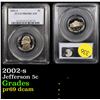 Image 1 : PCGS 2002-s Jefferson Nickel 5c Graded pr69 dcam By PCGS
