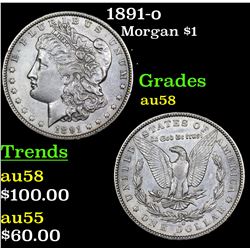 1891-o Morgan Dollar $1 Grades Choice AU/BU Slider