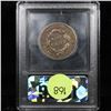Image 5 : ***Auction Highlight*** 1821 Coronet Head Large Cent 1c Graded Choice AU/BU Slider+ By USCG (fc)