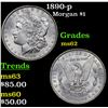 Image 1 : 1890-p Morgan Dollar $1 Grades Select Unc