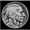 Image 2 : 1924-d Buffalo Nickel 5c Grades f+