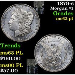 1879-s Morgan Dollar $1 Grades Select Unc PL