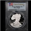 Image 2 : PCGS 2019-w Silver Silver Eagle Dollar $1 Graded pr69 dcam By PCGS