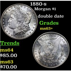 1880-s Morgan Dollar $1 Grades Select+ Unc