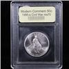 Image 2 : 1995-s Civil War Modern Commem Half Dollar 50c Grades ms70, Perfection