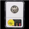 Image 3 : NGC 1985-s Washington Quarter 25c Graded pr68 dcam By NGC