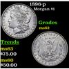 Image 1 : 1896-p Morgan Dollar $1 Grades Select Unc