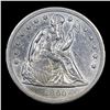 Image 2 : ***Auction Highlight*** 1860-o Seated Liberty Dollar $1 Graded Select Unc By USCG (fc)