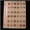 Image 1 : Complete Gem Unc & Proof Red Lincoln Memorial cent page 1984-1995 36 coins Including 12 Proofs