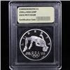 Image 2 : 1996-P Olympics High Jump Modern Commem Dollar $1 Grades GEM++ Proof Deep Cameo