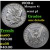 Image 1 : 1900-o Morgan Dollar $1 Grades Unc Details