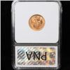 Image 3 : 3 Slabbed Coins ( Lincoln 1c, Roosevelt 10c, Presidential $1)