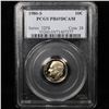 Image 4 : 3 Slabbed Coins ( Lincoln 1c, Roosevelt 10c, Presidential $1)
