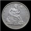 Image 2 : 1858-o Seated Half Dollar 50c Grades xf+