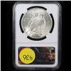Image 3 : NGC 1922-s Peace Dollar $1 Graded ms62 By NGC