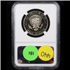 Image 3 : NGC 2000-s Clad Kennedy Half Dollar 50c Graded pr69 dcam By NGC