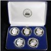 Image 1 : 5 NON GENUINE Collectable Morgans by The National Collectors Mint