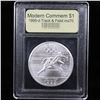 Image 2 : 1995-d OlympicsTrack & Field Modern Commem Dollar $1 Grades ms70, Perfection