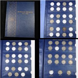 Starter Buffalo Nickel  book 1913-1938 32 coins