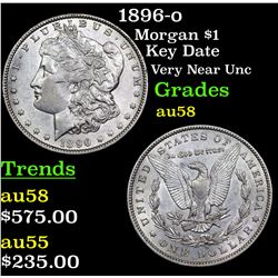 ***Auction Highlight*** 1896-o Morgan Dollar $1 Grades Choice AU/BU Slider (fc)
