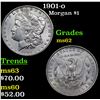 Image 1 : 1901-o Morgan Dollar $1 Grades Select Unc