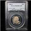 Image 4 : 3 Slabbed Coins ( Lincoln 1c, Washington 25c, Presidential $1)