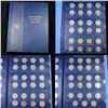 Image 1 : Complete Jefferson Nickel book 1938-1964 71 coins LOTs of uncs