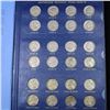 Image 3 : Complete Jefferson Nickel book 1938-1964 71 coins LOTs of uncs
