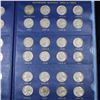 Image 4 : Complete Jefferson Nickel book 1938-1964 71 coins LOTs of uncs