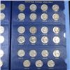 Image 5 : Complete Jefferson Nickel book 1938-1964 71 coins LOTs of uncs