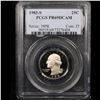 Image 2 : PCGS 1983-s Washington Quarter 25c Graded pr69 dcam By PCGS