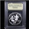 Image 2 : 1994-s World Cup Modern Commem Dollar $1 Grades GEM++ Proof Deep Cameo