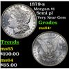 Image 1 : 1879-s Morgan Dollar $1 Grades Choice+ Unc
