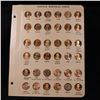 Image 1 : Complete Gem Unc & Proof Red Lincoln cent page 1974-1983 36 coins Including 11 Proofs