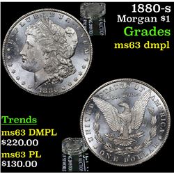 1880-s Morgan Dollar $1 Grades Select Unc DMPL