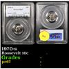 Image 1 : PCGS 1970-s Roosevelt Dime 10c Graded pr67 By PCGS