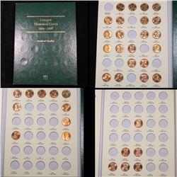 Starter Lincoln Cent  book 1959-1997 38 coins