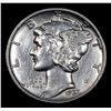 Image 2 : 1937-d Mercury Dime 10c Grades Unc Details