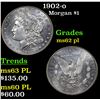 Image 1 : 1902-o Morgan Dollar $1 Grades Select Unc PL