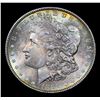 Image 2 : 1886-p Rainbow Toned Morgan Dollar $1 Grades Select+ Unc