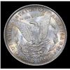 Image 3 : 1886-p Rainbow Toned Morgan Dollar $1 Grades Select+ Unc