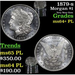 1879-s Morgan Dollar $1 Grades Choice Unc+ PL