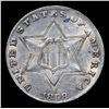 Image 2 : ***Auction Highlight*** 1858 Three Cent Silver 3cs Graded Select Unc By USCG (fc)