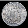 Image 3 : ***Auction Highlight*** 1858 Three Cent Silver 3cs Graded Select Unc By USCG (fc)