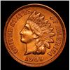 Image 2 : ***Auction Highlight*** 1909 Indian Cent 1c Graded GEM+ Unc RD By USCG (fc)
