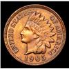 Image 2 : 1905 Indian Cent 1c Grades Select+ Unc RB