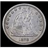 Image 2 : ***Auction Highlight*** 1878-cc Seated Liberty Quarter 25c Graded Select AU By USCG (fc)