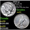 Image 1 : 1921-p Peace Dollar $1 Grades Select AU