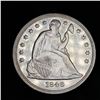 Image 10 : * Highlight Of Entire Auction* 1846 Seated Liberty Dollar $1 Graded Select Proof By USCG (fc)