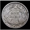 Image 3 : 1891-o F-128 Seated Liberty Dime 10c Grades Choice AU